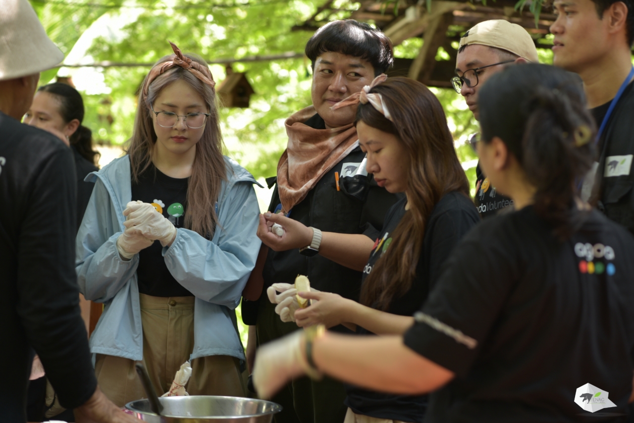 WWFxAgoda - กิิจกรรมเรียนรู้วิถีชุมชนบางกะเจ้้า ณ ศูนย์การเรียนรู้บ้านบางกระสอบ(หอมป่าจาก)