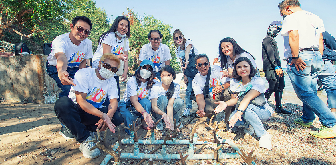 โครงการ Coral reef restoration ณ ค่ายวิทยาศาสตร์ทางทะเลและการอนุรักษ์ โดย EPSON