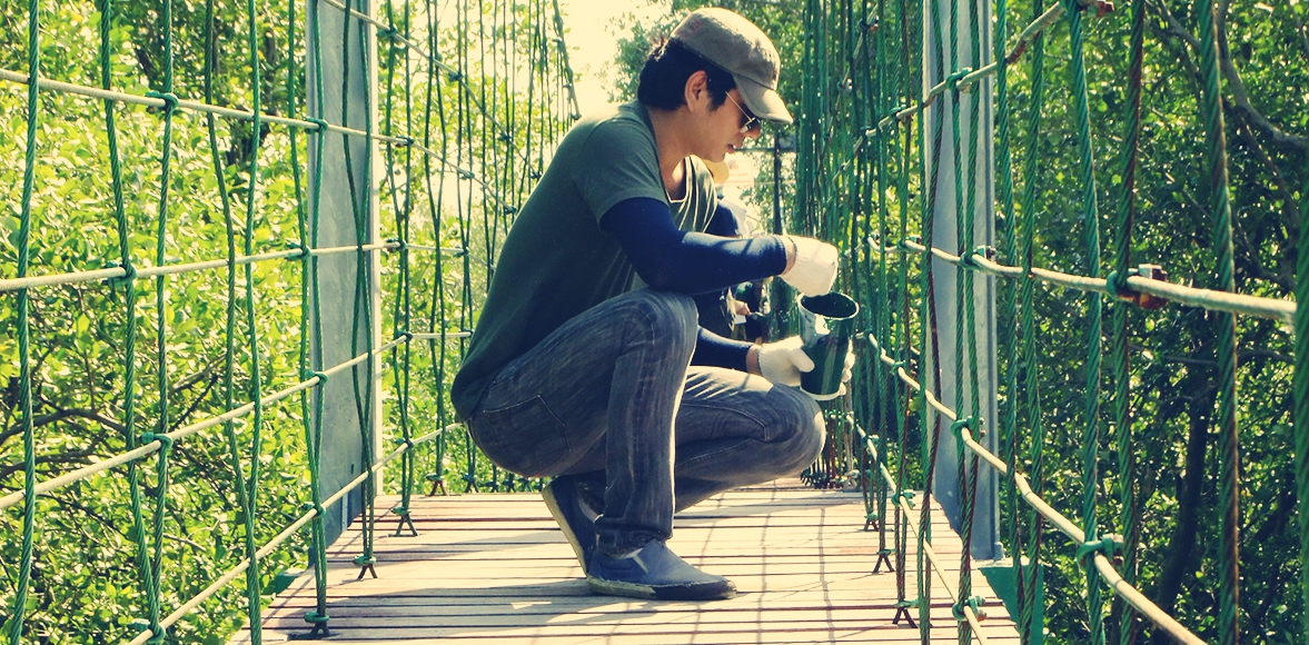 กิจกรรมส่งเสริมการอนุรักษ์ป่าชายเลน โดย บริษัท โลคัส เทเลคอมมูนิเคชั่น อิงค์ จำกัด