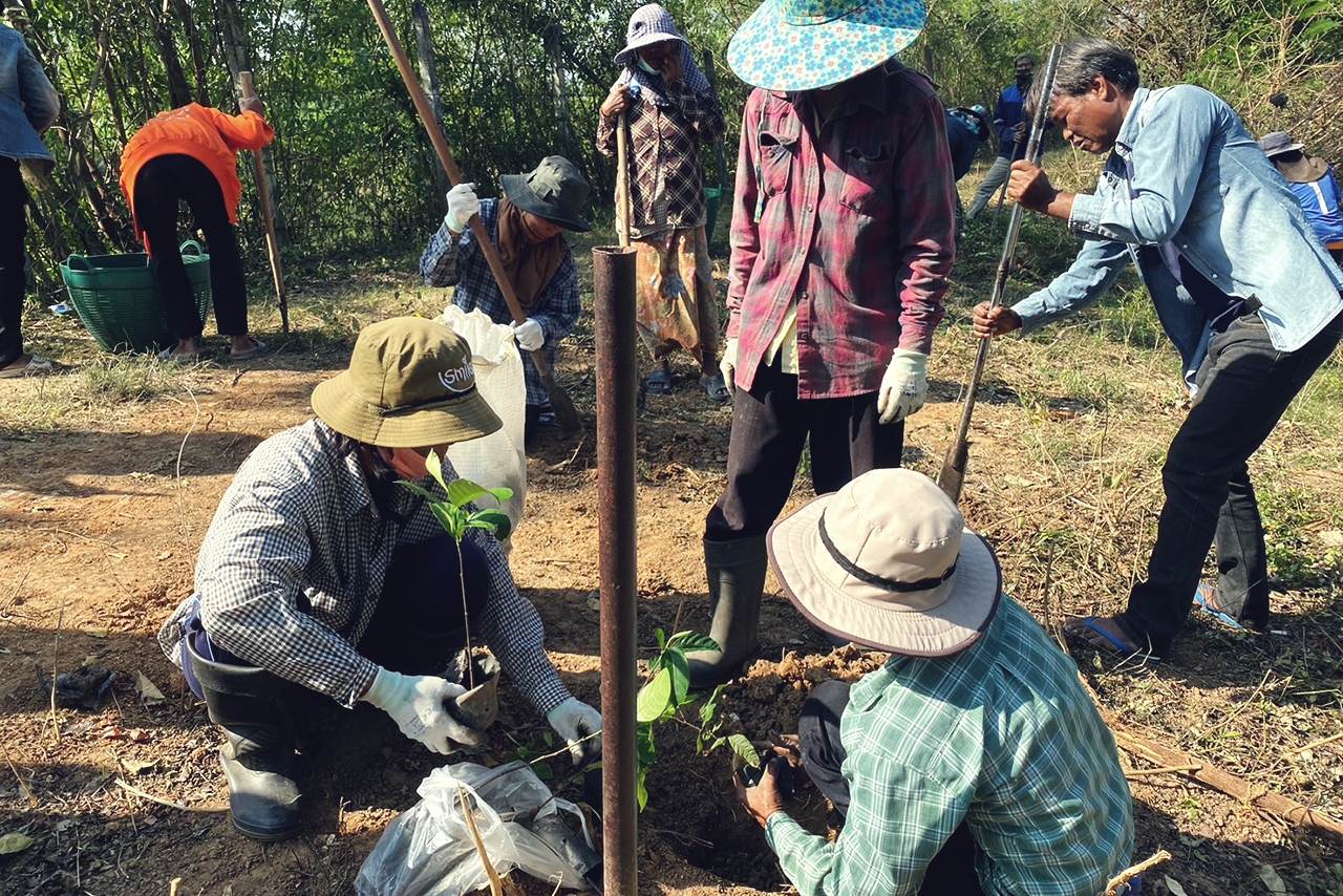 โครงการ มิชลินก้าวนี้ รักษ์โลก , กิจกรรม 10 ชุมชนปลูกป่า โดย บริษัท สยามมิชลิน จำกัด 