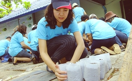 กิจกรรมส่งเสริมการอนุรักษ์ป่าชายเลน โดย บริษัท พีทีที โพลีเมอร์ มาร์เก็ตติ้ง จำกัด