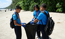 WWF xLaneige โคงการพิทักษ์ทะเลไทย Marine Guardian , WWF (ประเทศไทย)-Beach Cleanup